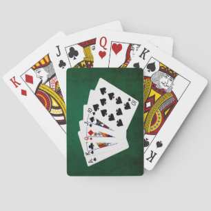 Poker Hands - Straight - Ace To Ten Cards