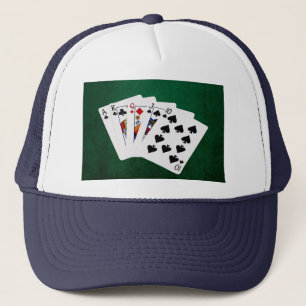 Poker Hands - Straight - Ace To Ten Trucker Hat