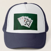 Aces, Poker Cards Trucker Hat // Las Vegas, Nevada Pocket Aces, Poker Hat
