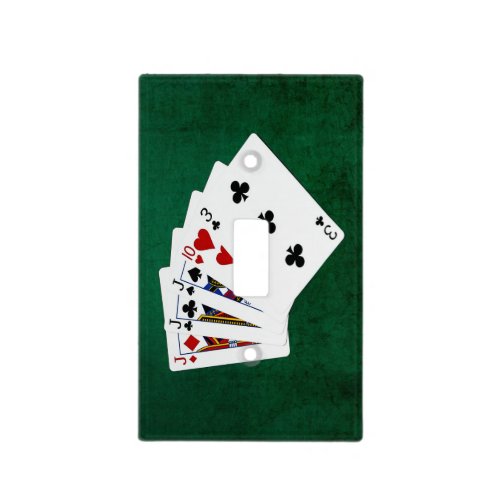 Poker Hands _ Three Of A Kind _ Jack Light Switch Cover
