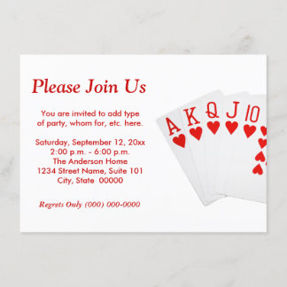 Poker Invitation