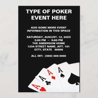 Poker Invitations