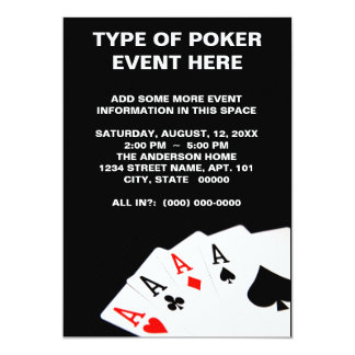 Poker Tournament Invitation 4