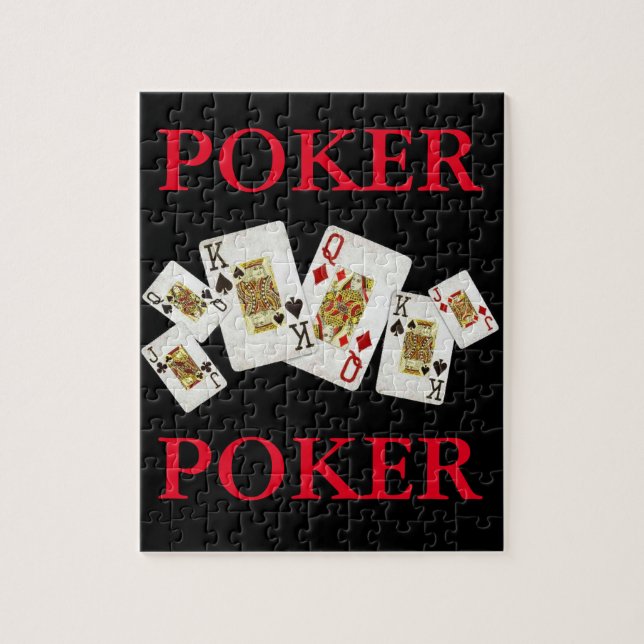 POKER JIGSAW PUZZLE (Vertical)