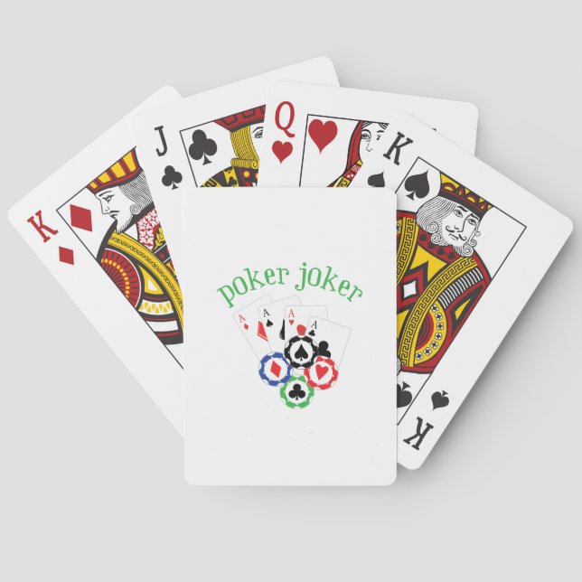 Poker Joker Cards (Back)