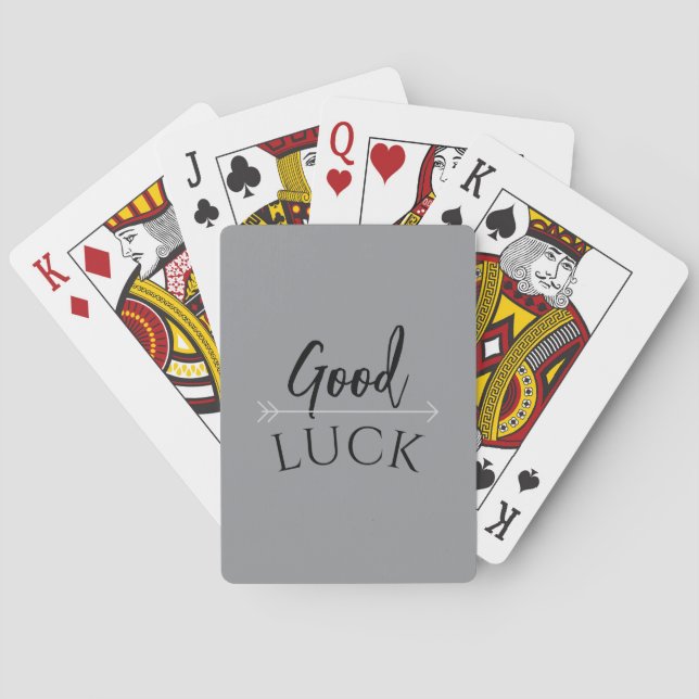 Poker Karten Good Luck Cards (Back)