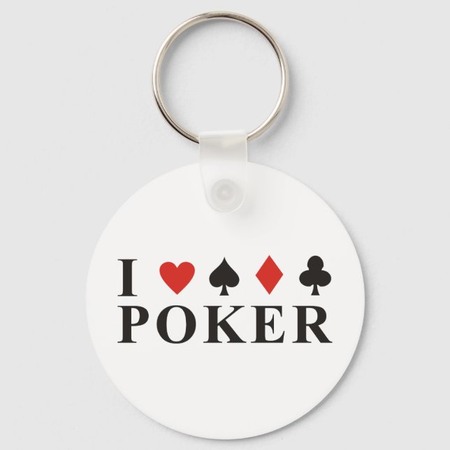 Poker Keychain (Front)
