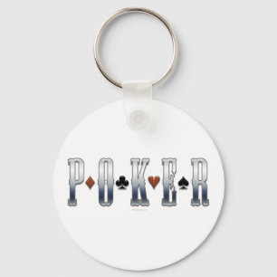 Poker Keychain