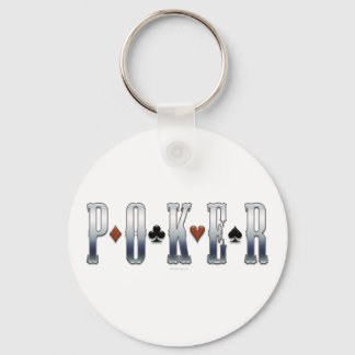 Poker Keychain