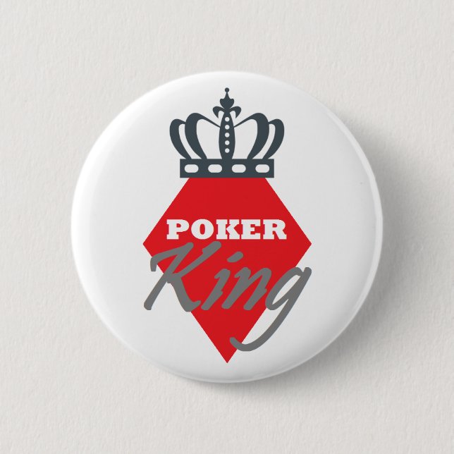 Poker King - diamond Button (Front)