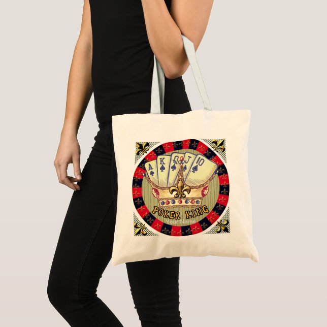 Poker King tote bag (Front (Product))