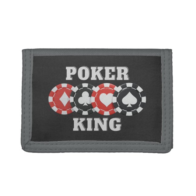 Poker King Trifold Wallet (Front)