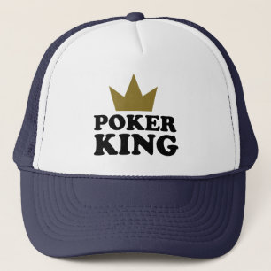 Poker king trucker hat