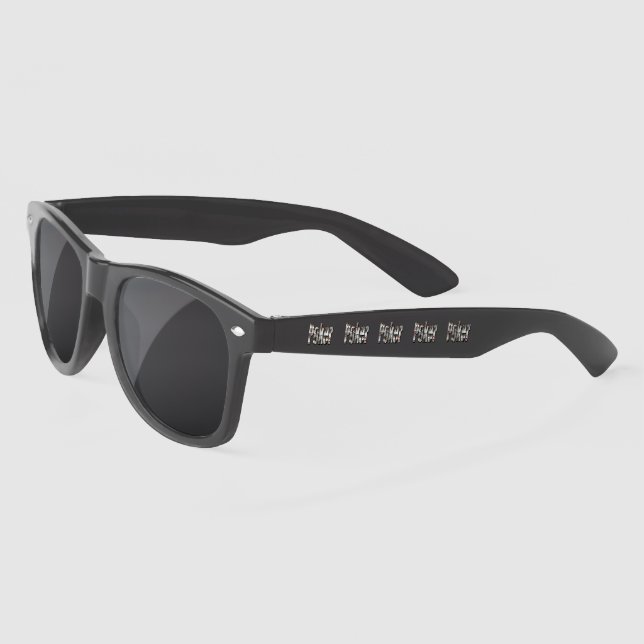 Poker Logo Made With Poker Cards, Sunglasses (Left)