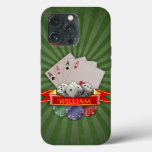 Poker Mania - Cards, Dices, Chips iPhone 13 Pro Case