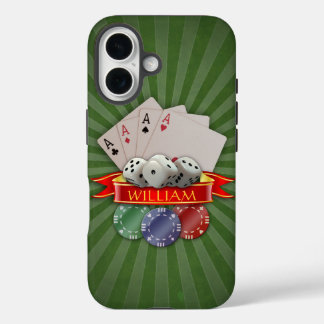 Poker Mania - Cards, Dices, Chips iPhone 16 Case
