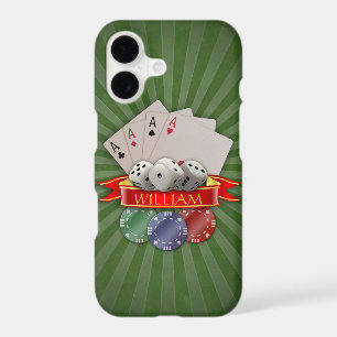 Poker Mania - Cards, Dices, Chips iPhone 17 Case