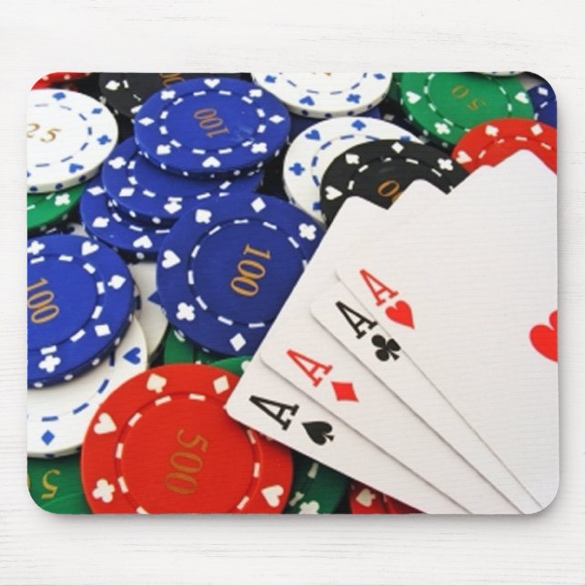 Poker Mouse Pad (Front)