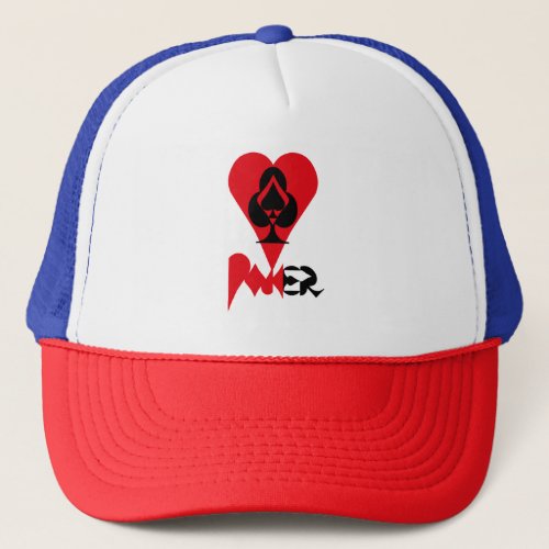 POKER NEW ORIGINAL pixelat by Masanser Trucker Hat