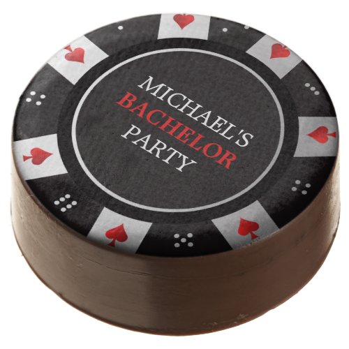 Poker Night Bachelor Party Las Vegas Casino Chocolate Covered Oreo