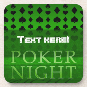 Poker Night Coasters