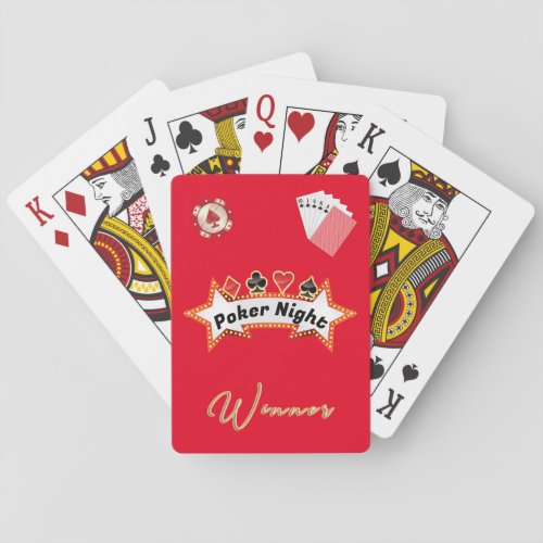 Poker Night Deck of Cards