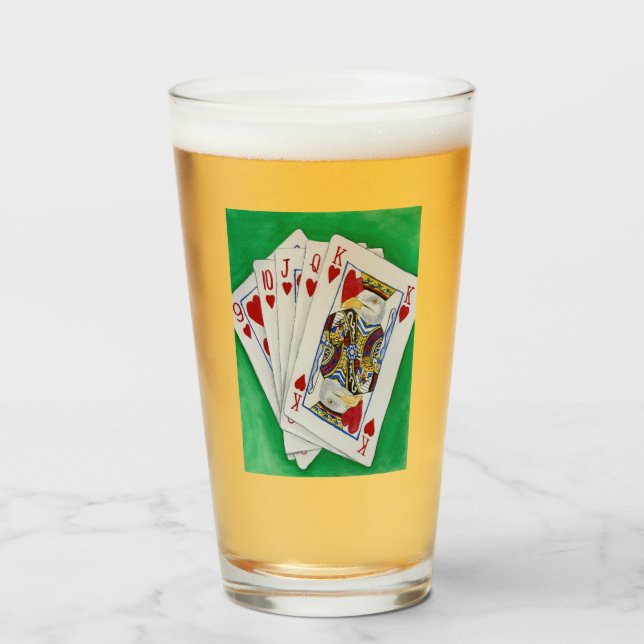 Poker Night Glasses (Front Filled)