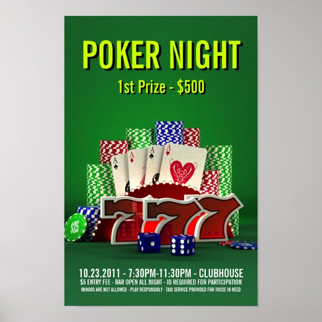 Poker Night -Poster Poster (Front)