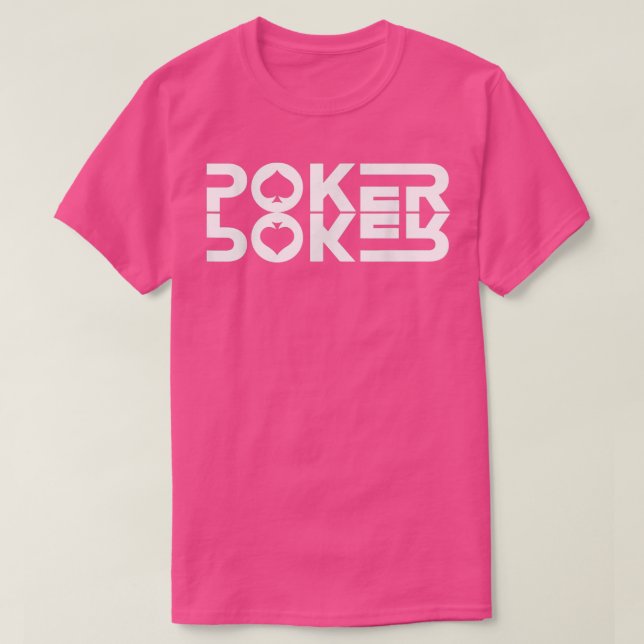 Poker Night Tournament Casino Poker Player  T-Shirt (Design Front)