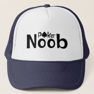 Poker noob trucker hat