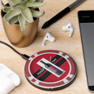 Poker Party Time  Wireless Charger