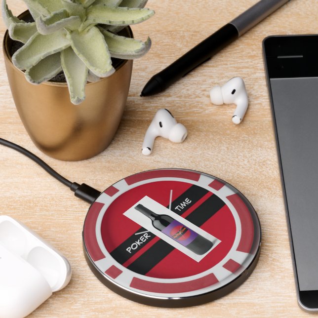 Poker Party Time  Wireless Charger (Desk 2)