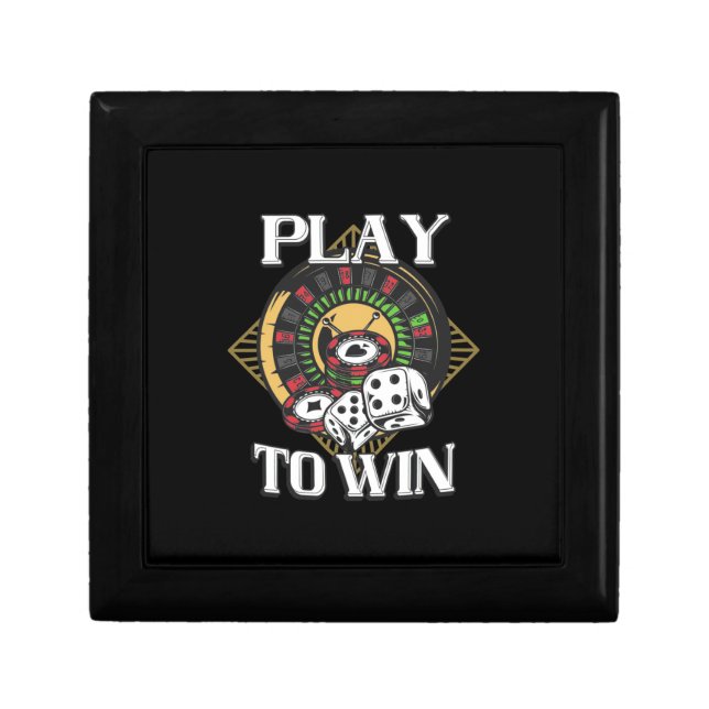Poker Play To Win Gift Box (Front)