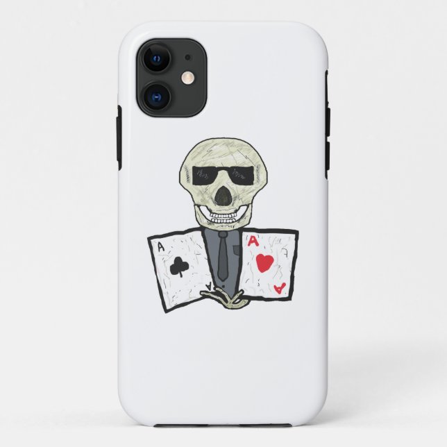 Poker Player Aces Case-Mate iPhone Case (Back)
