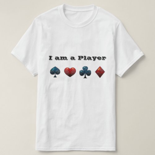 Poker Player Card Shark T_Shirt