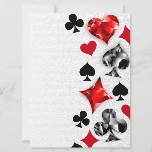 Poker Player Gambler Playing Card Suits Las Vegas