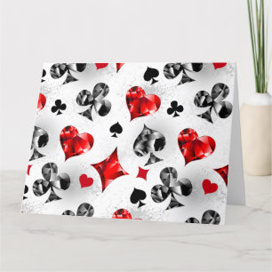 Poker Player Gambler Playing Card Suits Las Vegas