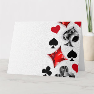 Poker Player Gambler Playing Card Suits Las Vegas