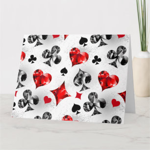 Poker Player Gambler Playing Card Suits Las Vegas