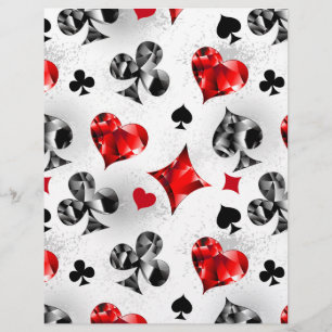 Poker Player Gambler Playing Card Suits Las Vegas