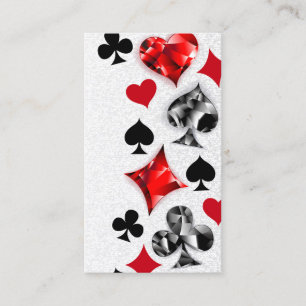 Poker Player Gambler Playing Card Suits Las Vegas