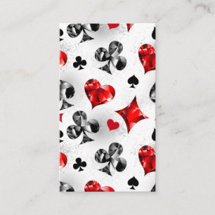 Poker Player Gambler Playing Card Suits Las Vegas