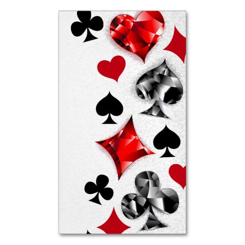 Poker Player Gambler Playing Card Suits Las Vegas