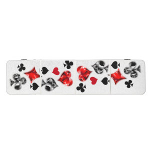 Poker Player Gambler Playing Card Suits Las Vegas Beer Pong Table