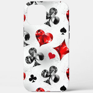 Poker Player Gambler Playing Card Suits Las Vegas iPhone 12 Pro Max Case