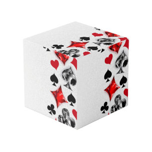 Poker Player Gambler Playing Card Suits Las Vegas Cube