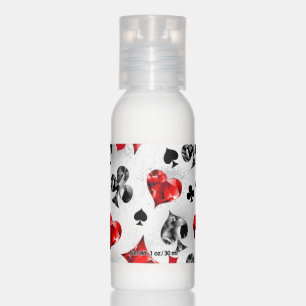 Poker Player Gambler Playing Card Suits Las Vegas Hand Lotion