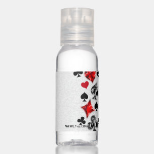 Poker Player Gambler Playing Card Suits Las Vegas Hand Sanitizer