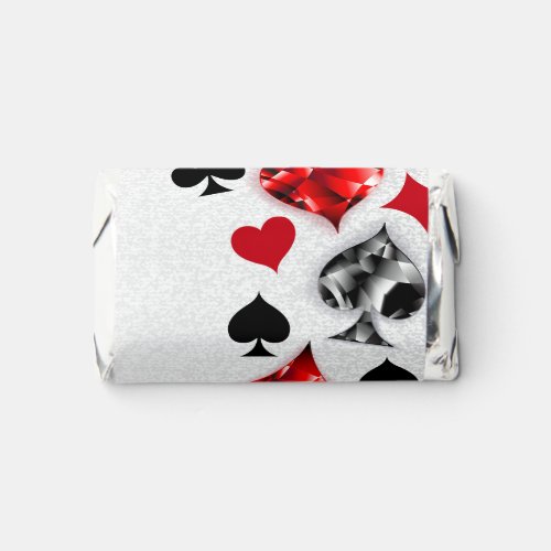 Poker Player Gambler Playing Card Suits Las Vegas Hersheys Miniatures