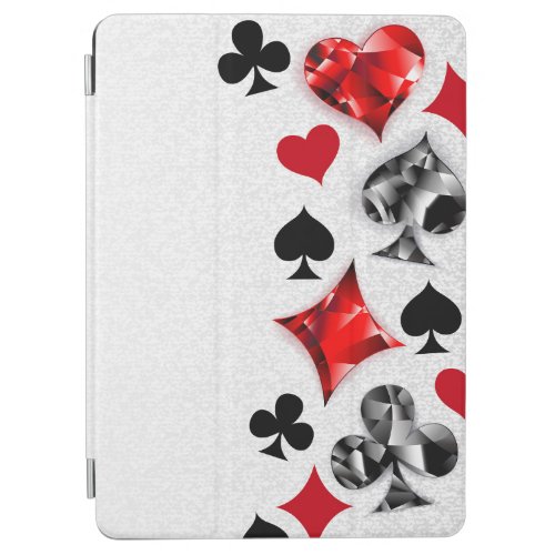 Poker Player Gambler Playing Card Suits Las Vegas iPad Air Cover